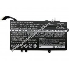 Akku fr Laptop Toshiba Satellite U920t / Typ PA5073U-1BRS