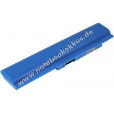 Akku fr Samsung N310-KA07 6600mAh Blau